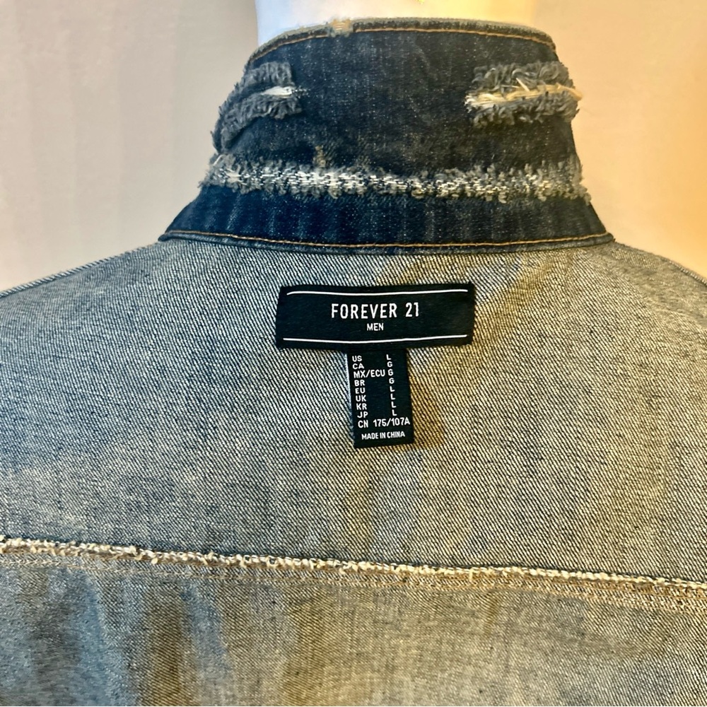 Forever 21 Indigo Denim Jacket - Picture 14 of 16